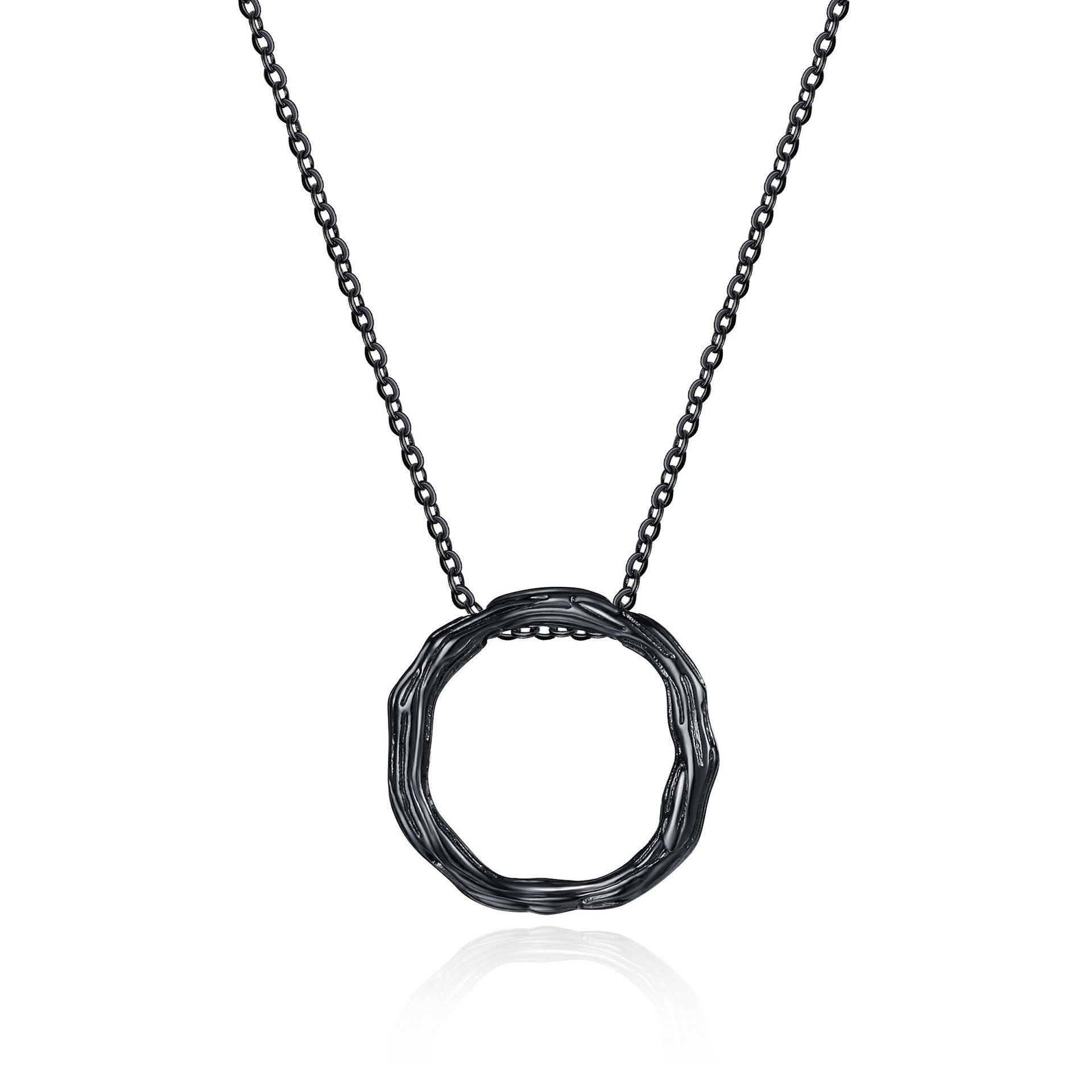 Wholesale Sprout Ring Couple Copper Necklaces